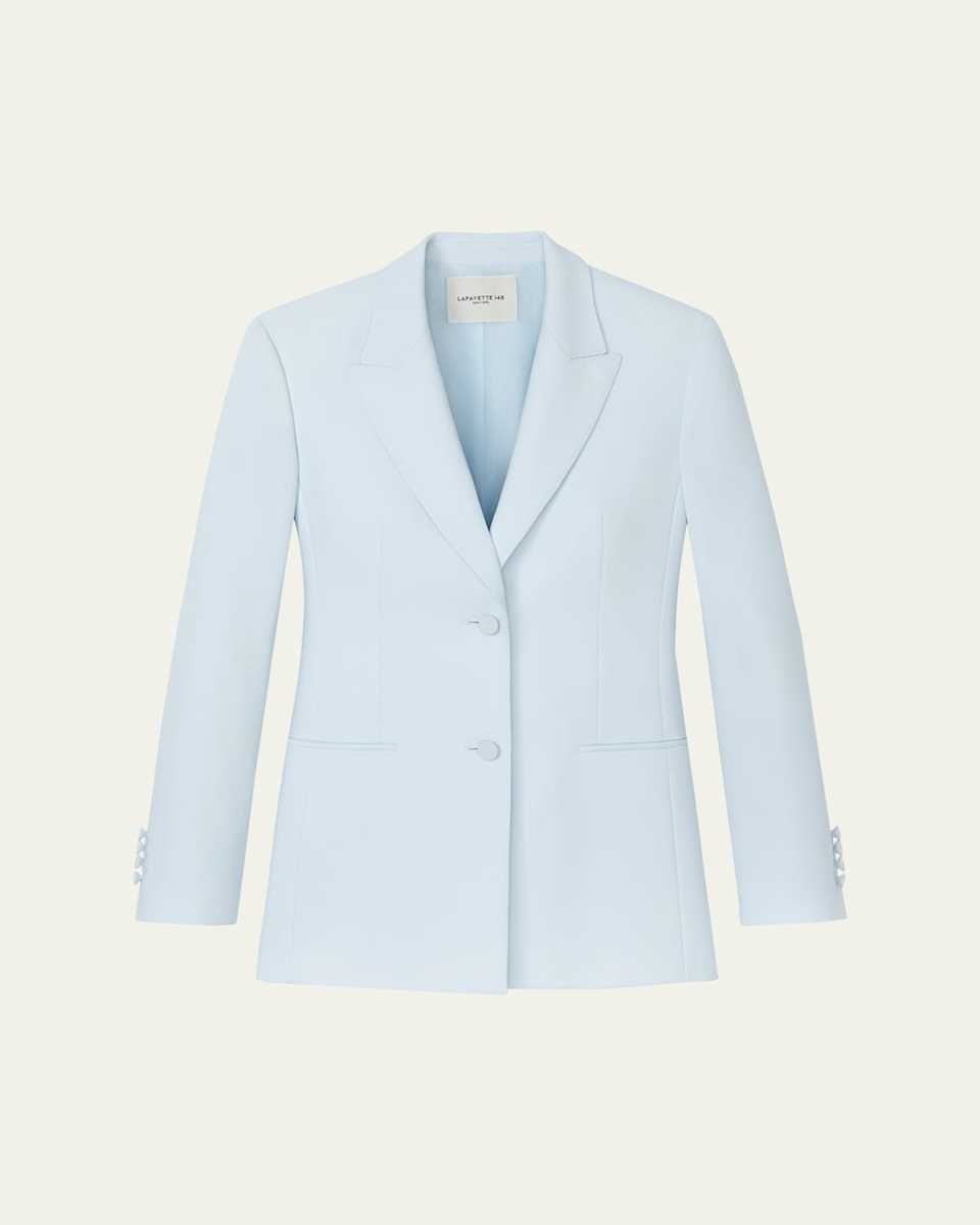 Single-Breasted Pick Stitch Blazer